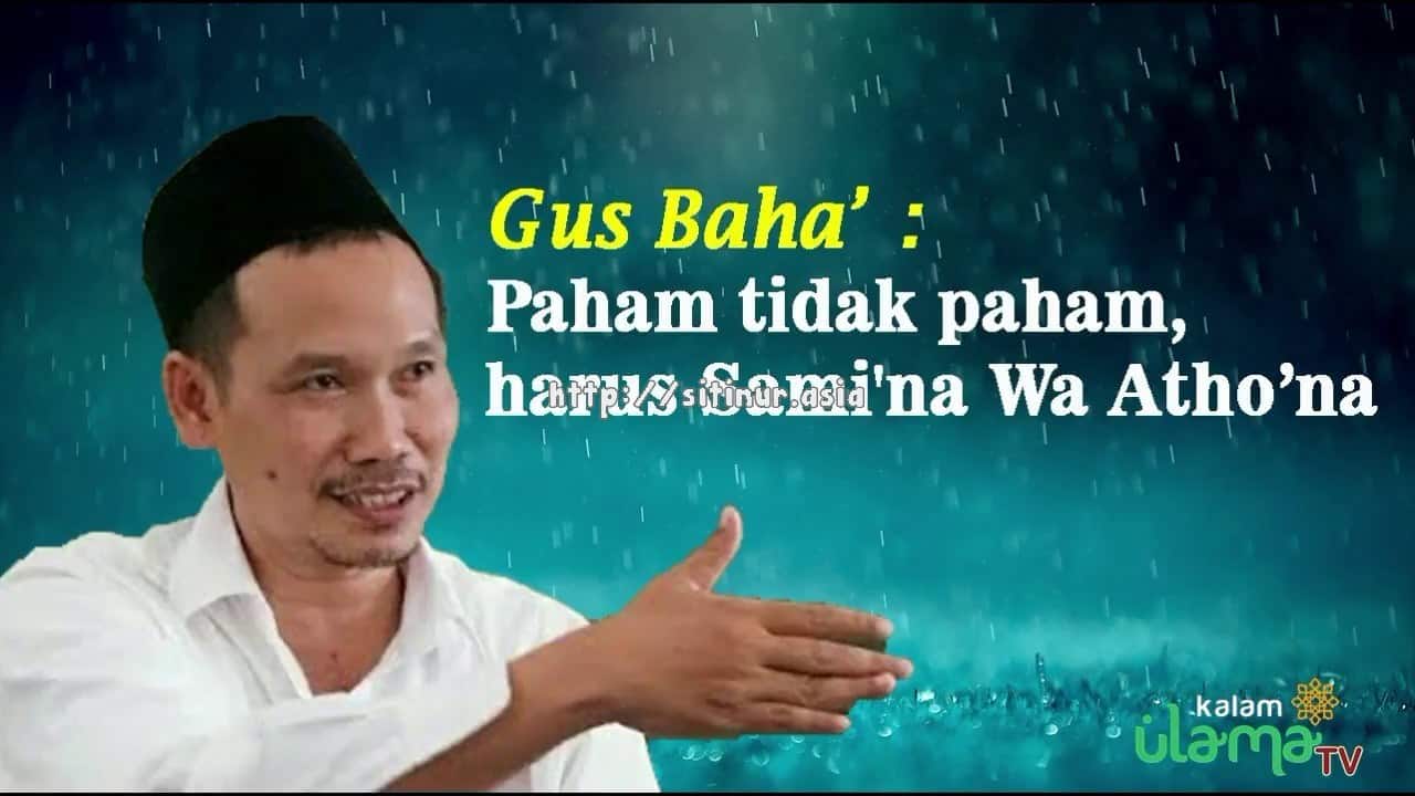 Inspirasi Gus Baha