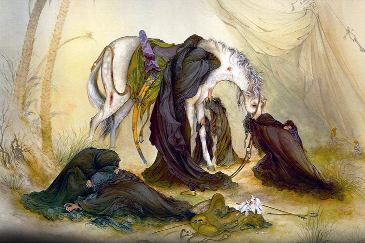Lukisan Farshchian, dari Karbala hingga London