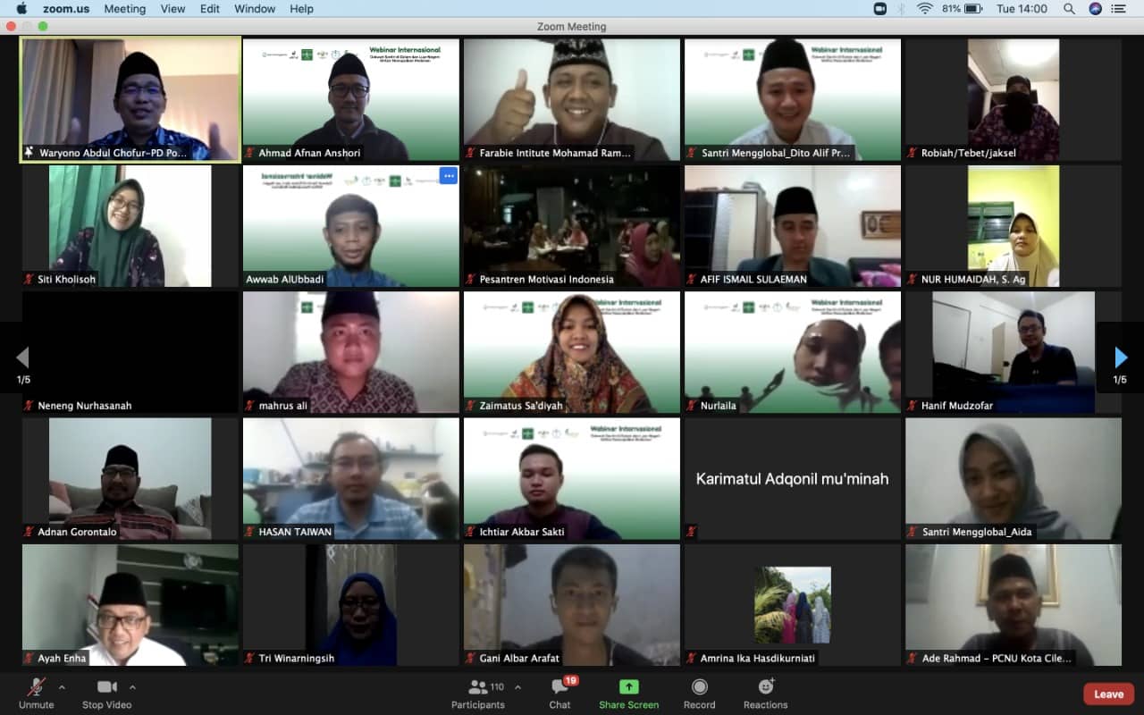 Dakwah Santri, Ikhtiar Mewujudkan Moderasi
