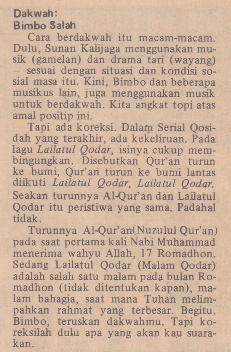 Lagu dan Kitab Suci