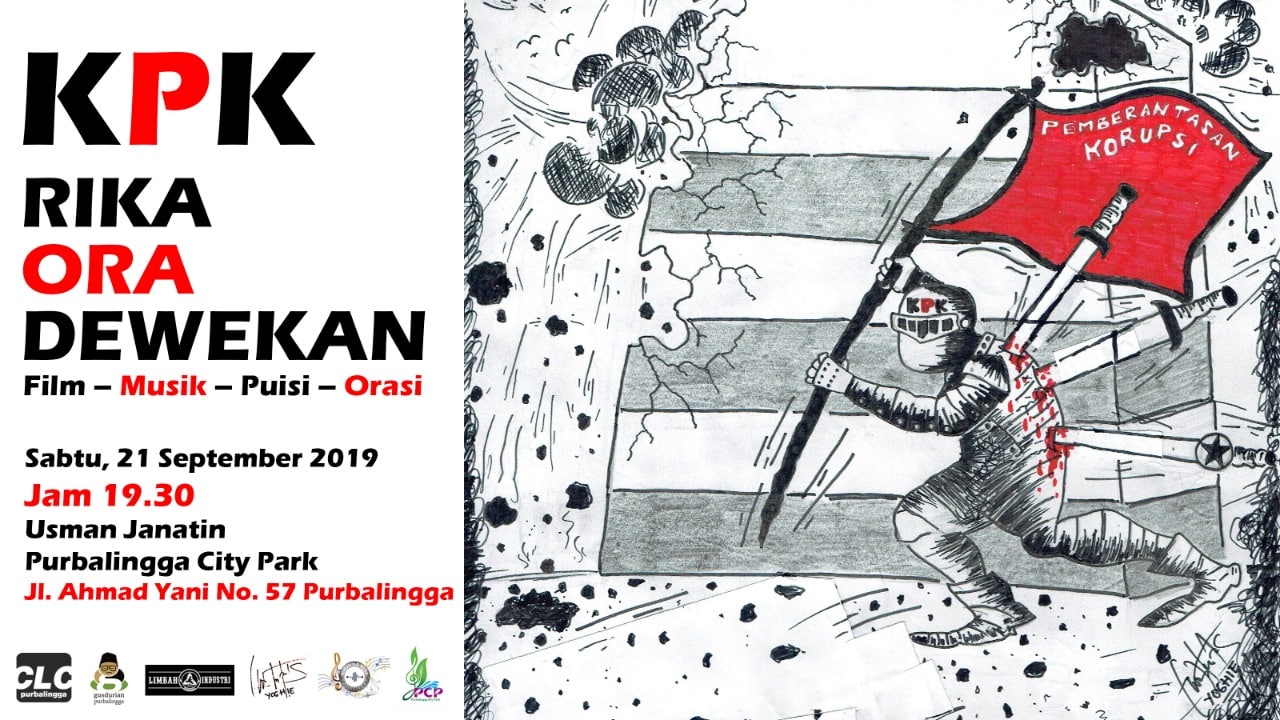 Pegiat Seni Purbalingga Gelar “KPK Rika Ora Dewekan”