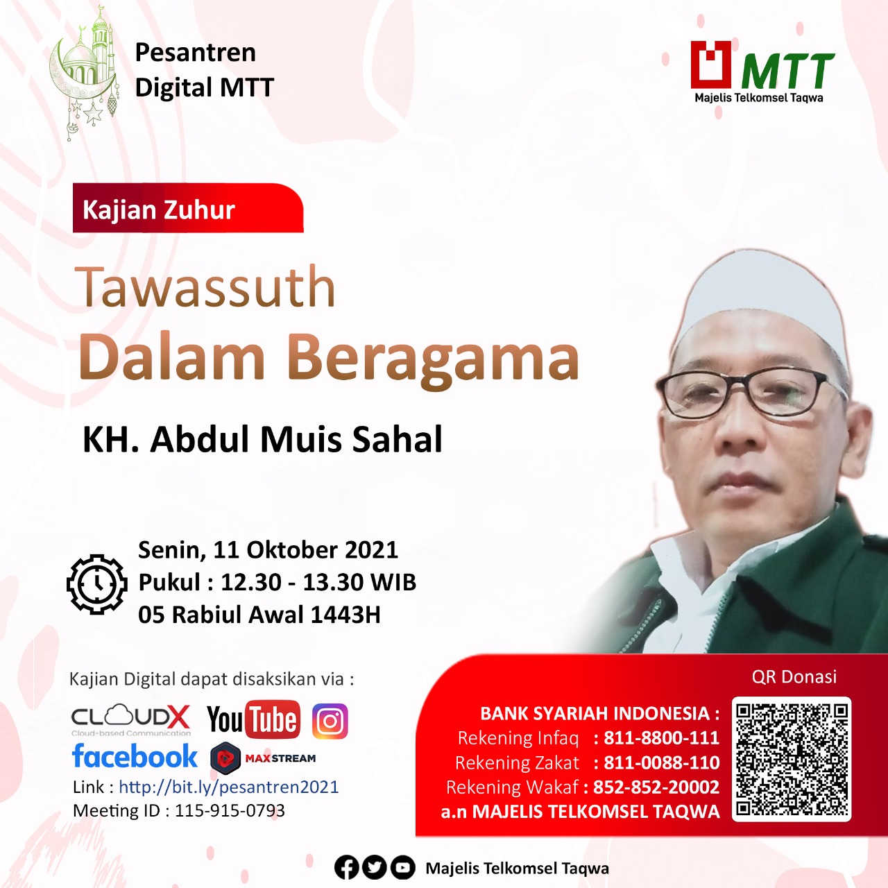 Kiai Abdul Muis Sahal Dorong Pejabat Berorientasi Dunia dan Akhirat
