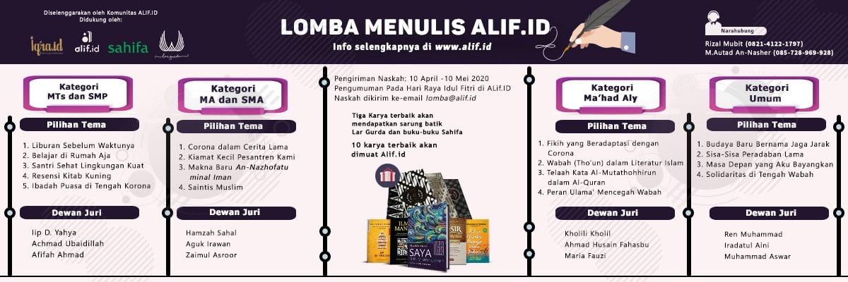 Ratusan Peserta Ikuti Lomba Menulis Ramadan Berkah, Berikut Pemenangnya