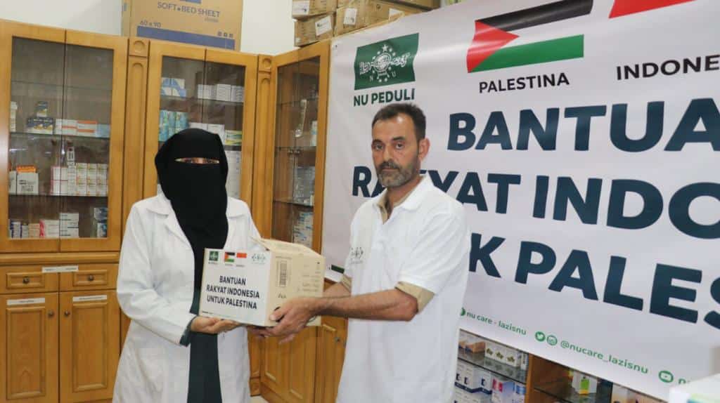 NU Care Salurkan Obat-obatan dan Peralatan Medis untuk Rakyat Palestina
