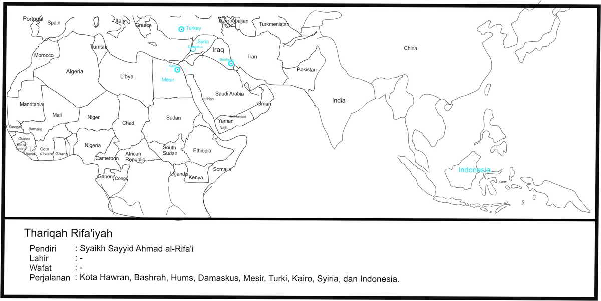 Sabilus Salikin (76): Cabang-cabang Tarekat Rifa'iyah