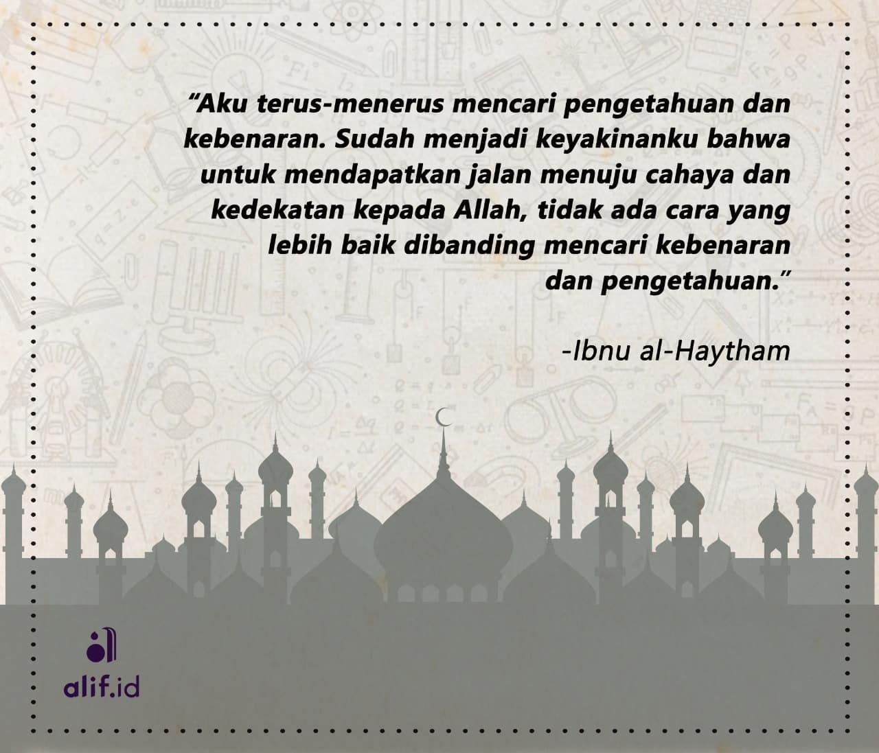 Ilmuwan Besar dalam Dunia Islam (5): Matematika dan Fisika dalam Kanvas Peradaban Islam