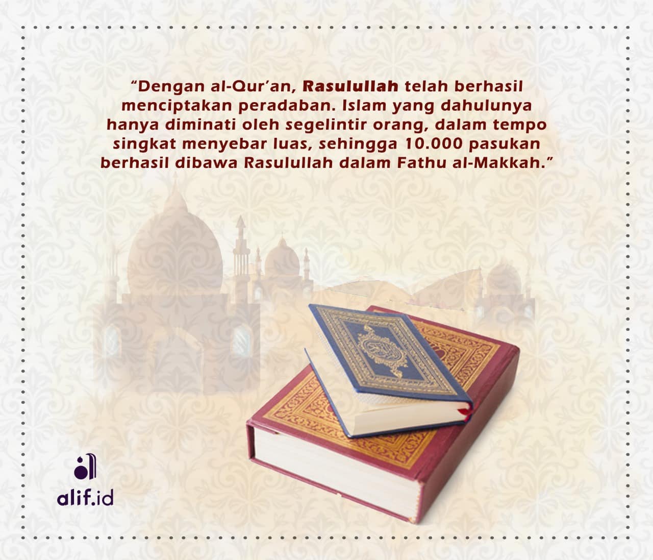 Living Al-Qur'an dan Pesan Kemanusiaan (1): Masa Rasulullah SAW