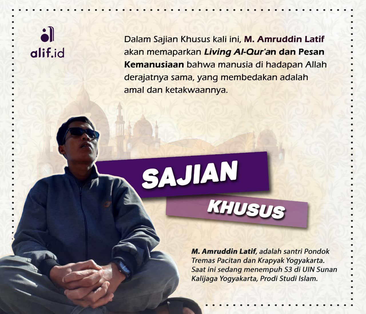 Living Al-Qur'an dan Pesan Kemanusiaan