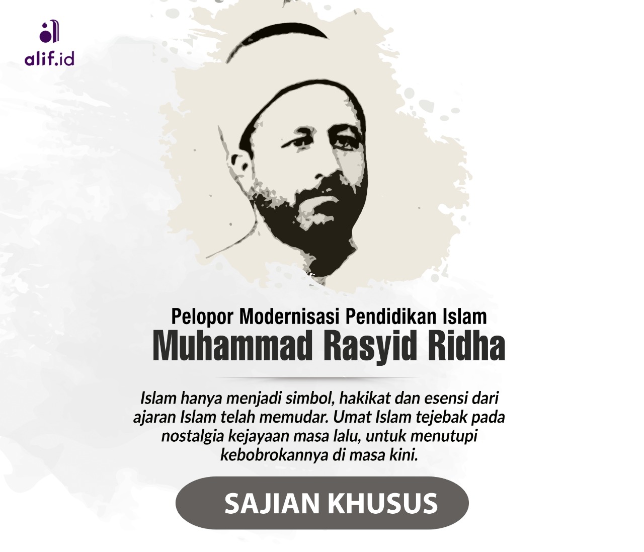 Pelopor Modernisasi Pendidikan Islam (3): Muhammad Rasyid Ridha