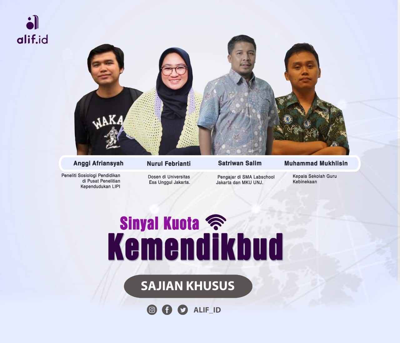 Sajian Khusus: Sinyal Kuota Kemendikbud