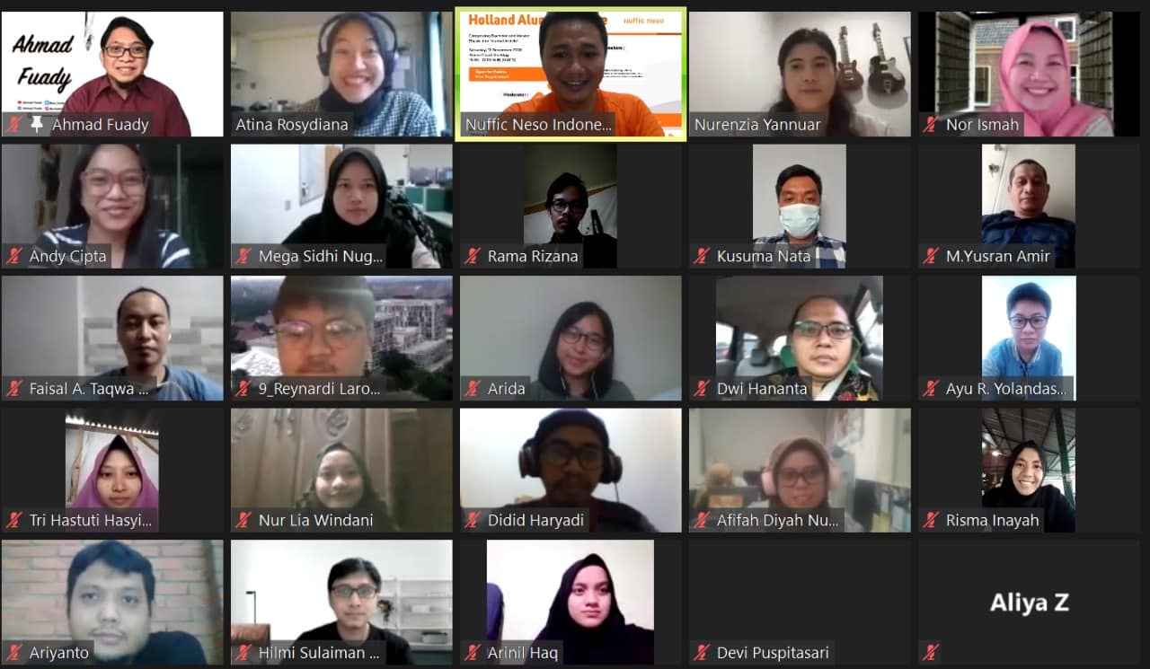 Jaringan Alumni Belanda di Indonesia Selenggarakan Kuliah Umum Tips dan Trik Publikasi Artikel di Jurnal Nasional dan Internasional