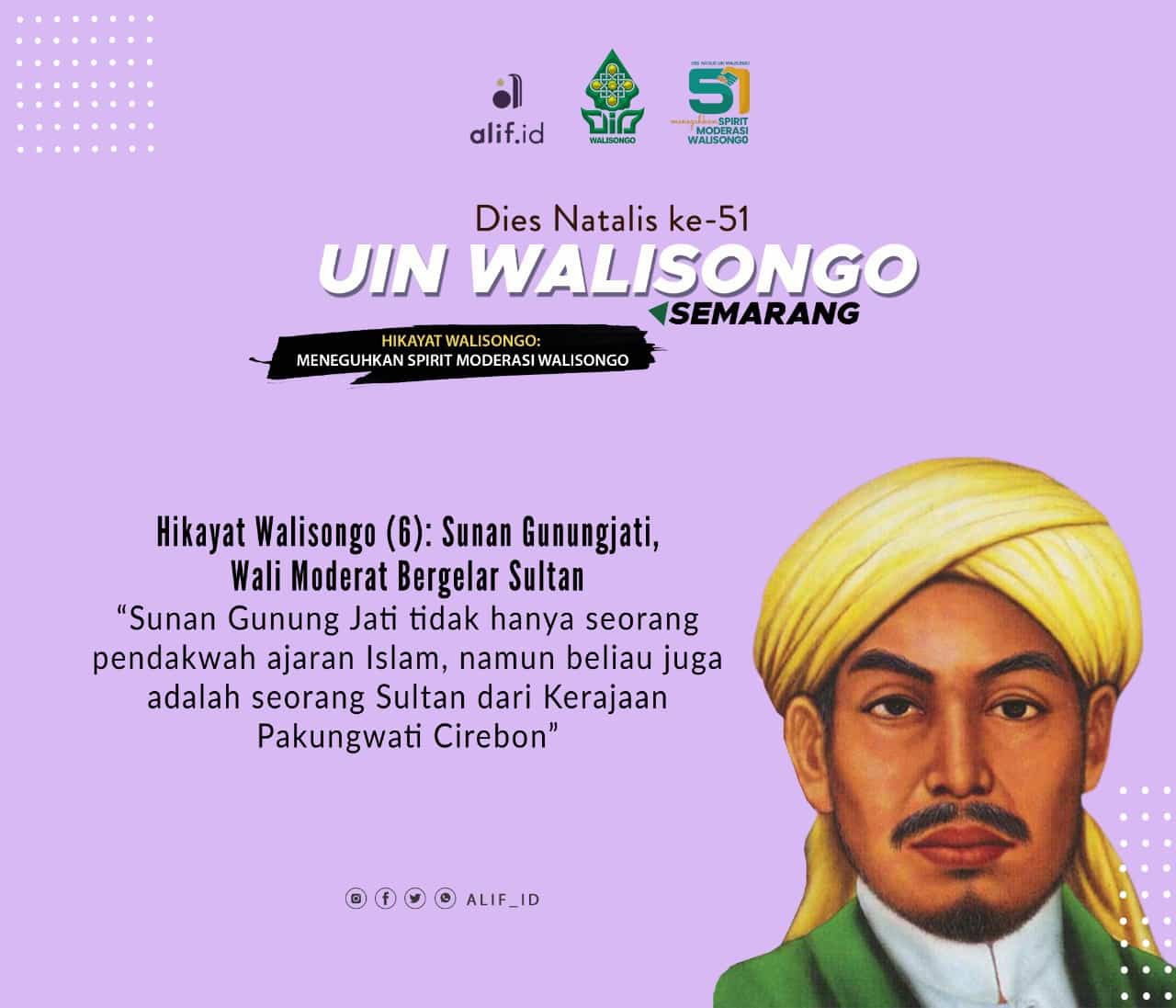 Hikayat Walisongo (6): Kanjeng Sunan Gunungjati, Wali Moderat Bergelar Sultan