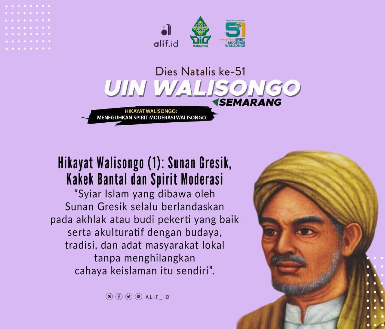 Hikayat Walisongo (1): Sunan Gresik, Kakek Bantal dan Spirit Moderasi