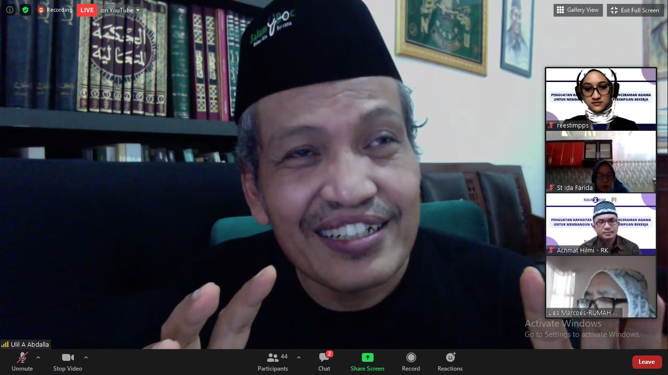 Gus Ulil: Islam Memandang Perempuan Bekerja