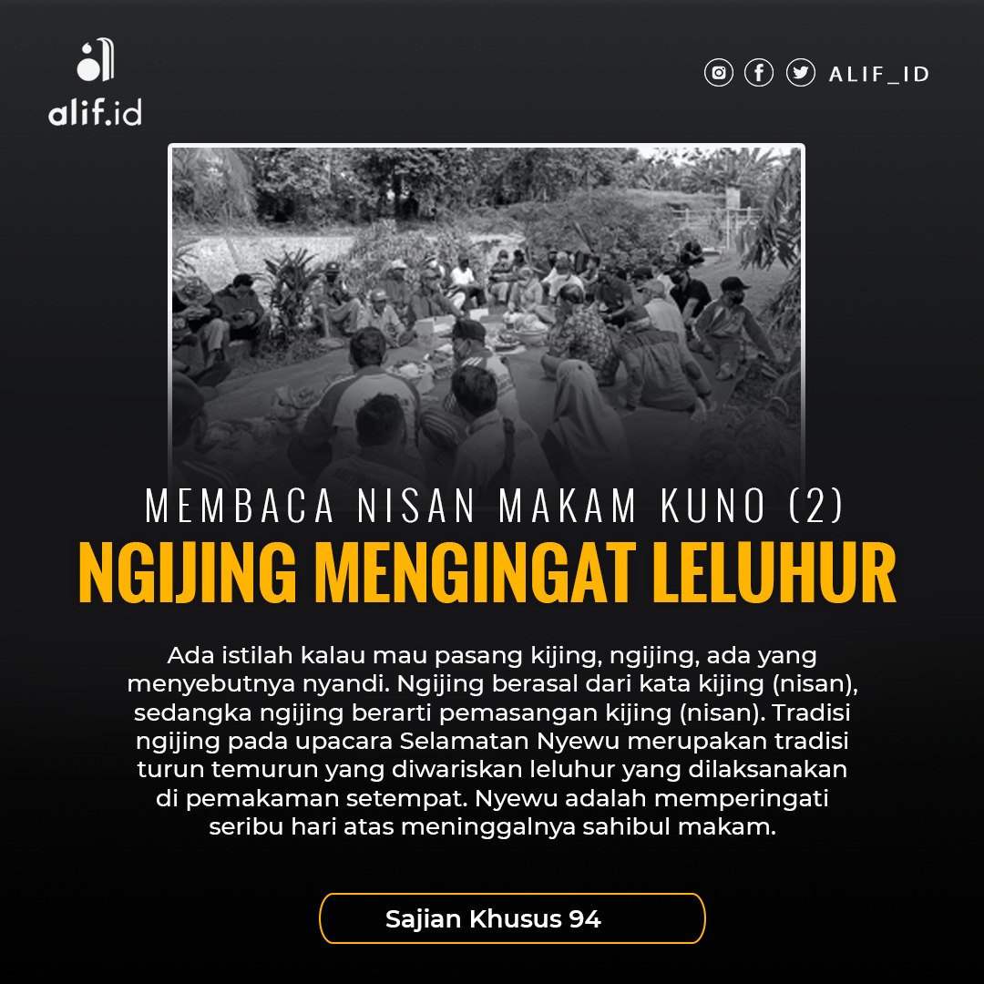 Membaca Nisan Makam Kuno (2): Ngijing Mengingat Leluhur