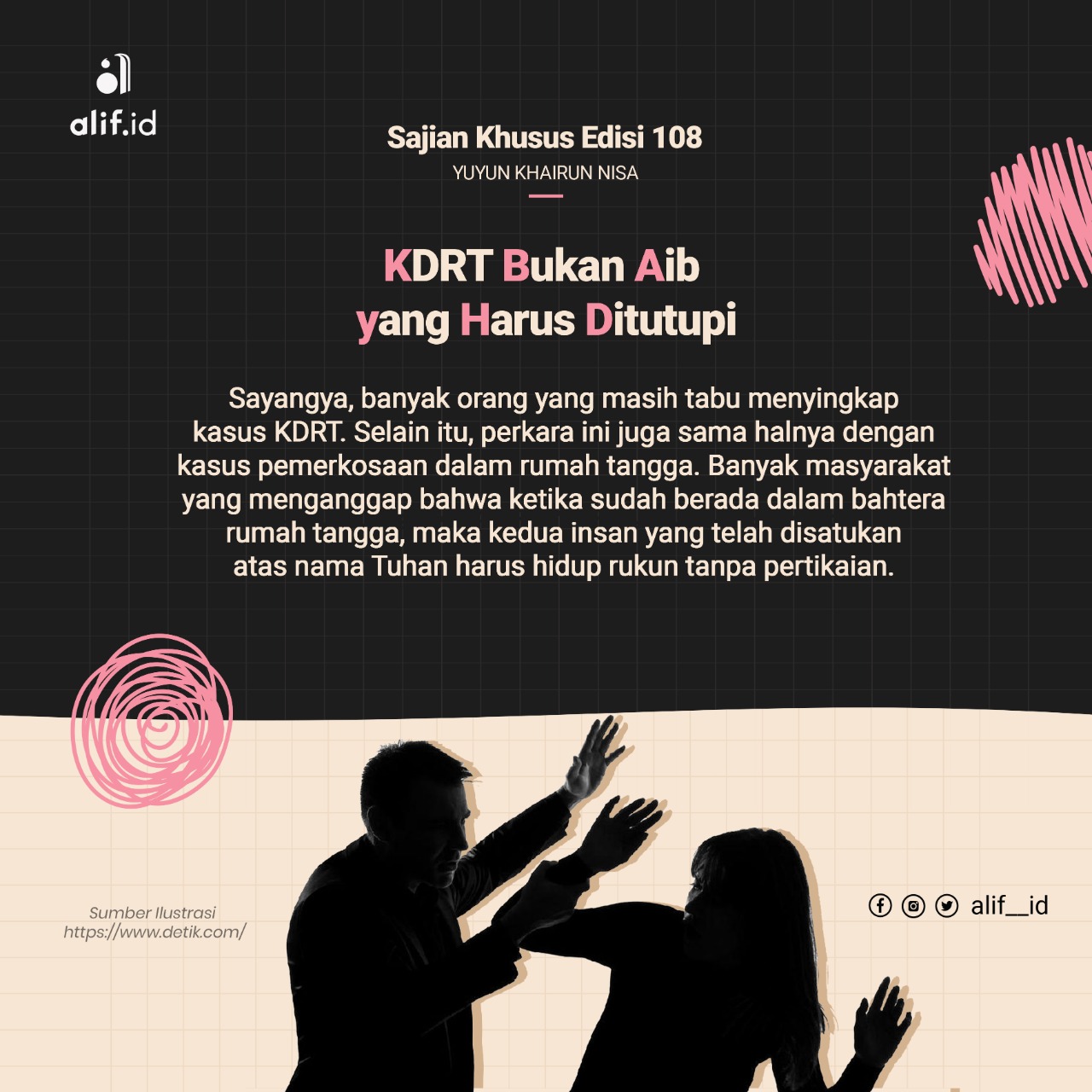 Kekerasan Seksual (4): KDRT Bukan Aib yang Harus Ditutupi