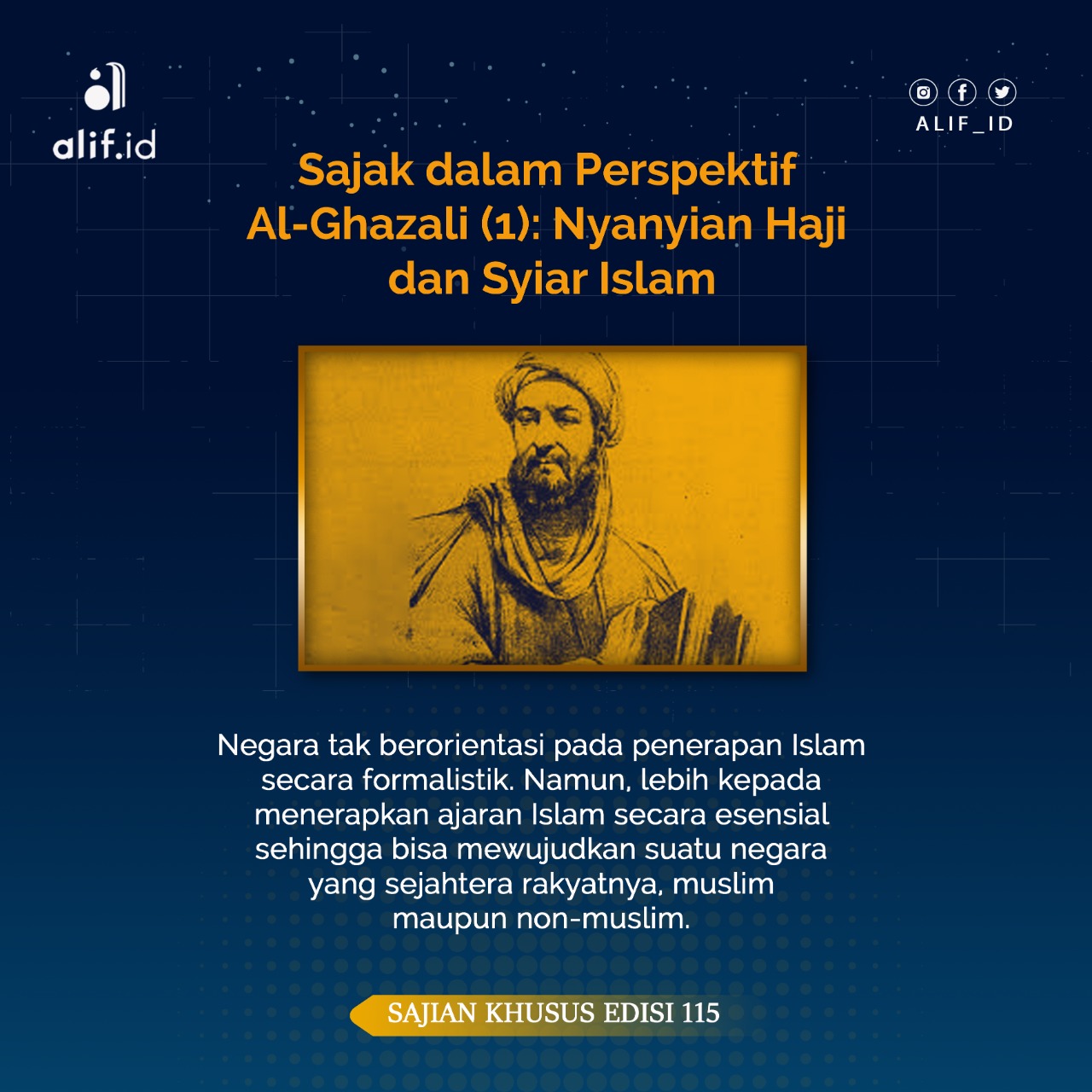 Sajak dalam Perspektif Al-Ghazali (1): Nyanyian Haji dan Syiar Islam