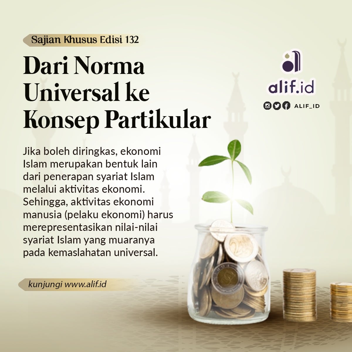 Berkah Ekonomi Syariah (2): Dari Norma Universal ke Konsep Partikular