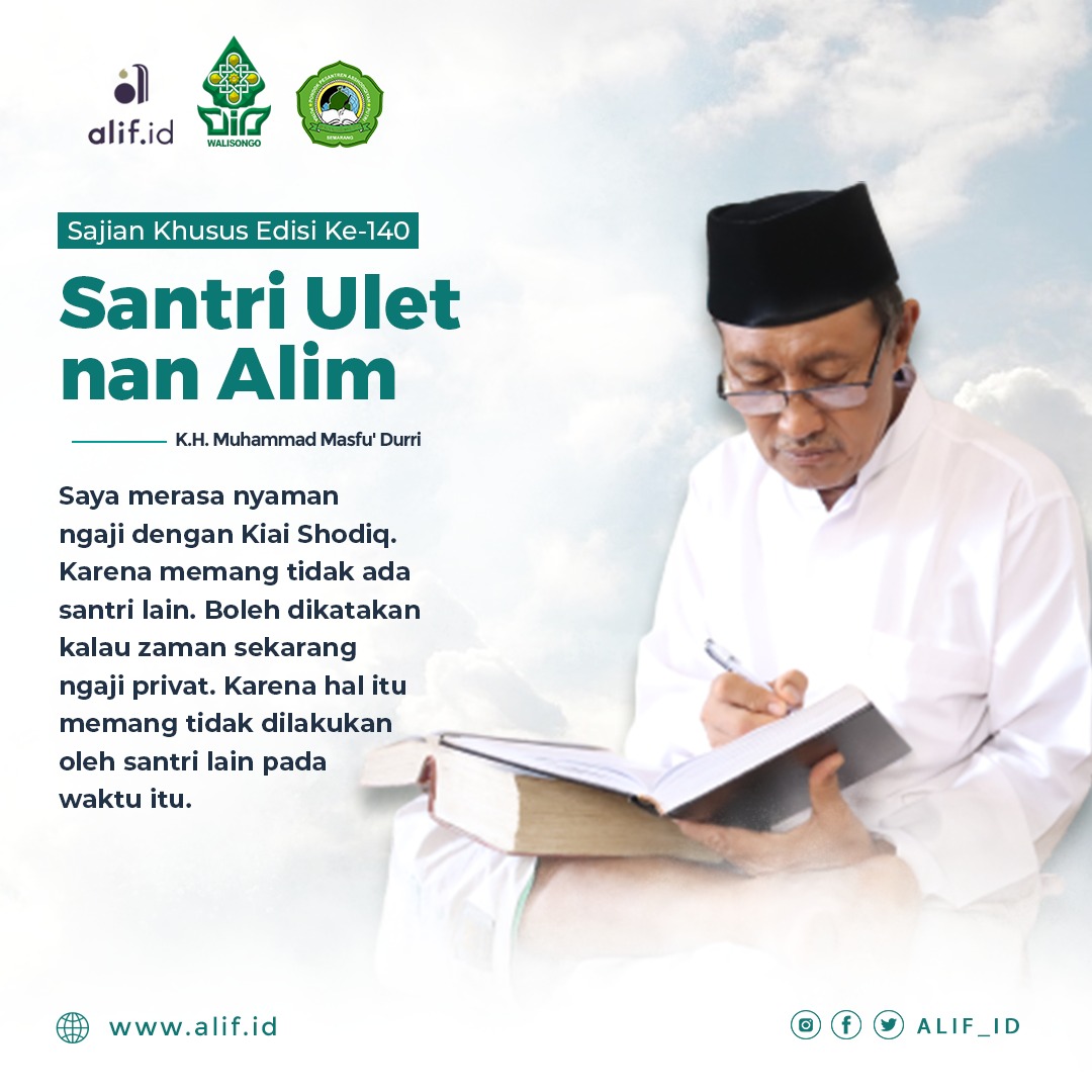 Mbah Shodiq Kiai Sat-set (5): Santri Ulet nan Alim