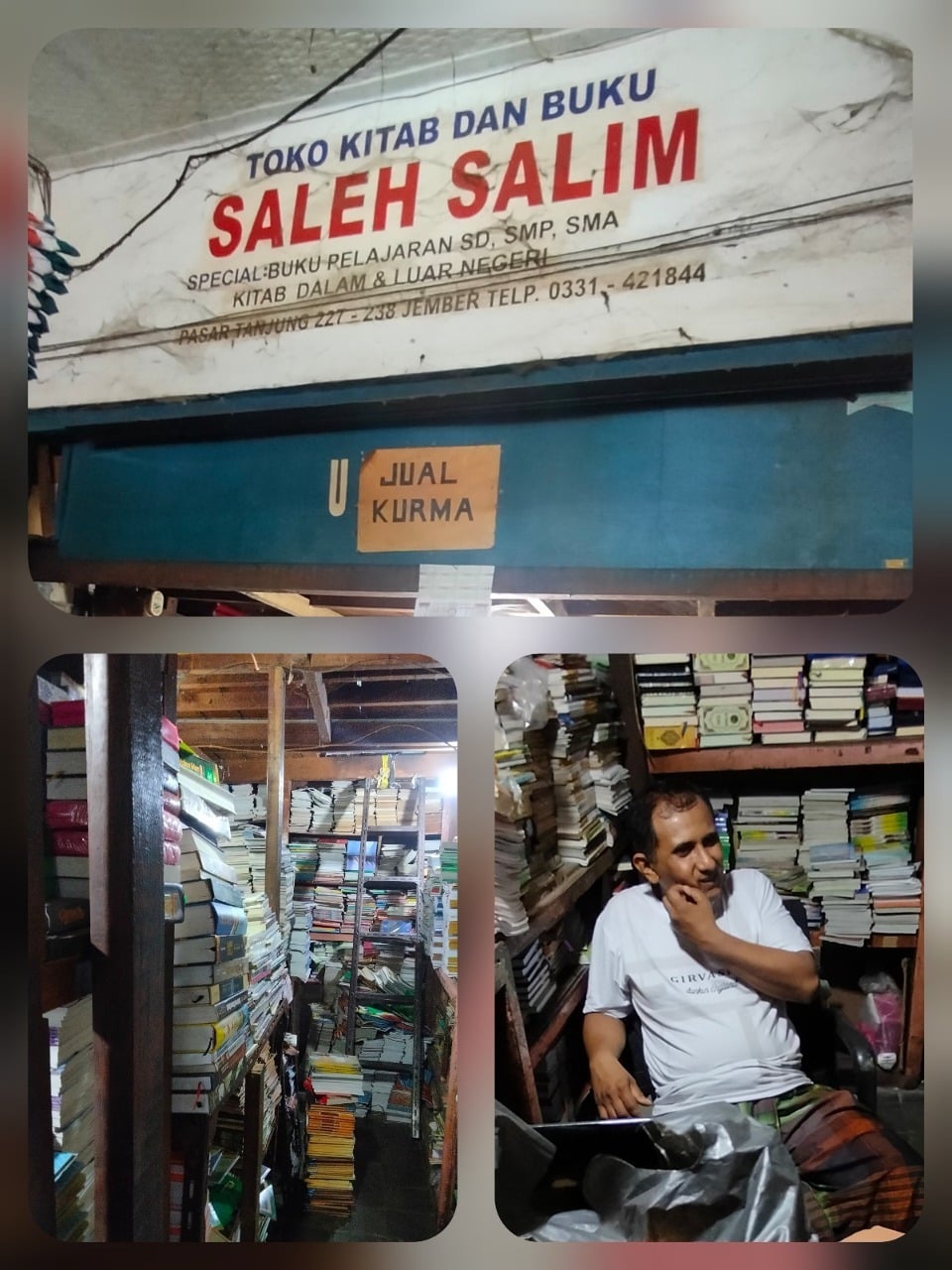 Toko Kitab Saleh Salim: Toko Kitab Tertua di Jember yang Ada Sejak Zaman Penjajahan Jepang