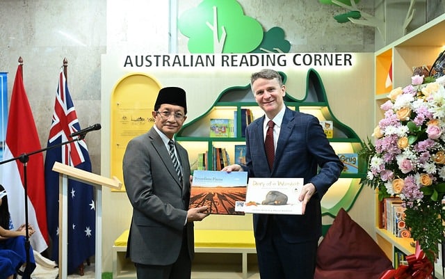 Australian Reading Corner di Masjid Istiqlal