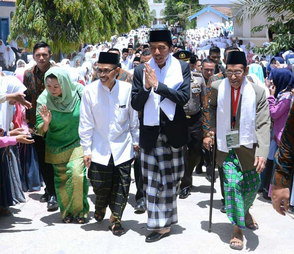 Pesan Kiai A’la untuk Presiden Jokowi