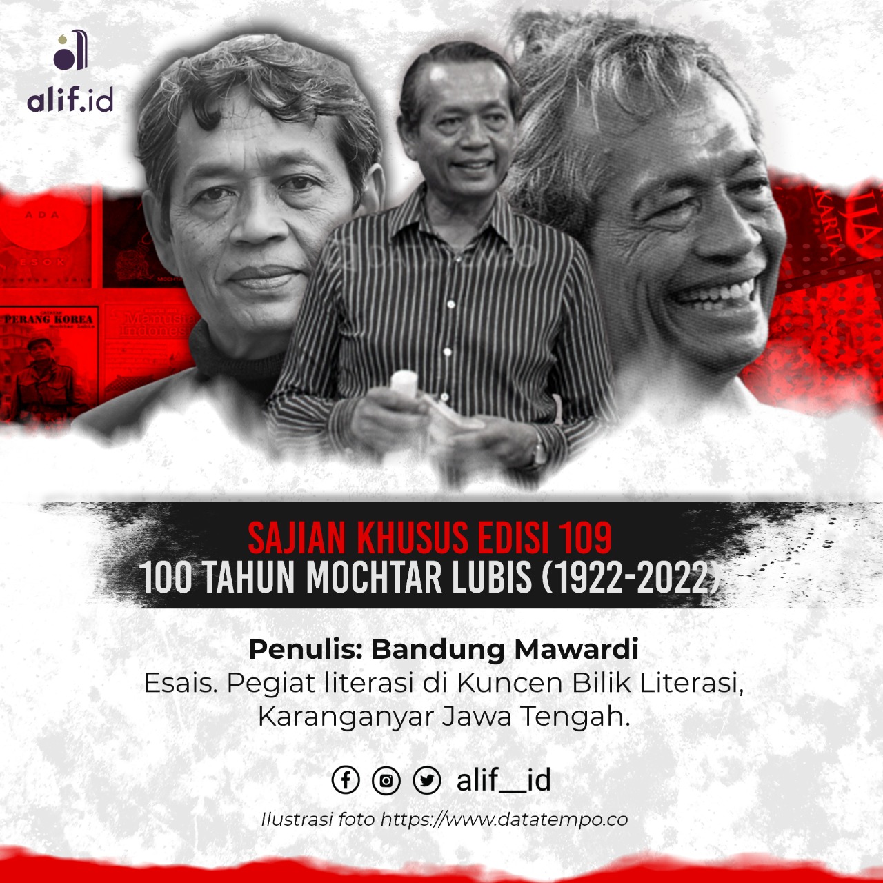 Sajian Khusus: 100 Tahun Mochtar Lubis (1922-2022)