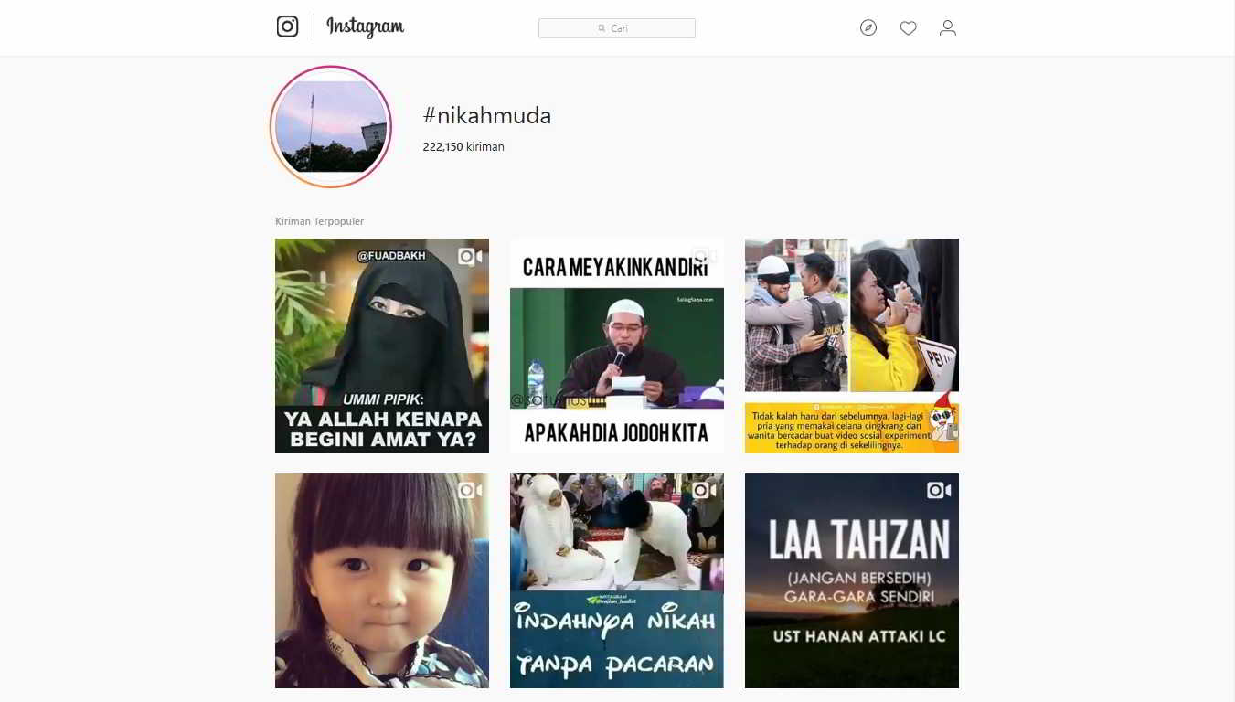 Instagram Alhamdulillah Ramadan Pertama Bareng Suami AlifID