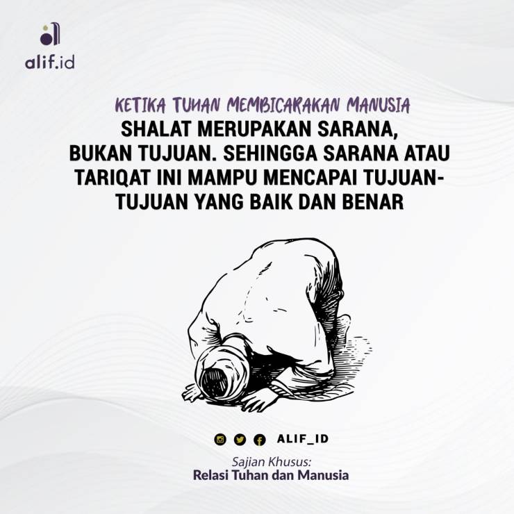 Relasi Tuhan Dan Manusia (4): Ketika Tuhan Membicarakan Manusia - Alif.ID