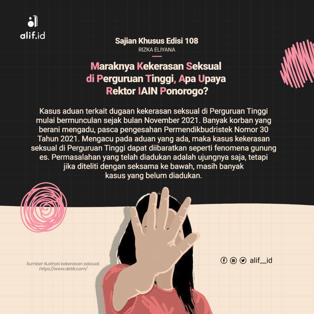 Kekerasan Seksual (1): Maraknya Kekerasan Seksual Di Perguruan Tinggi ...