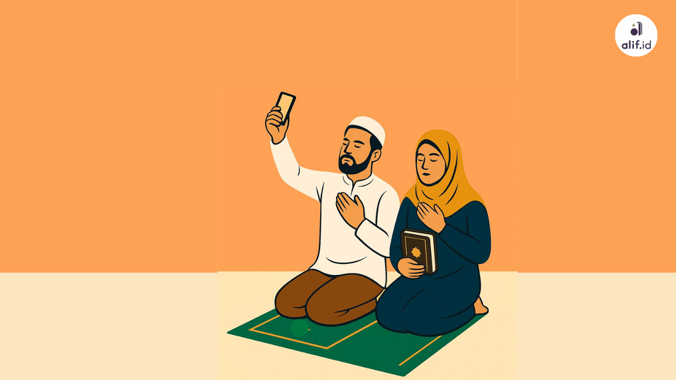 ibadah selfie
